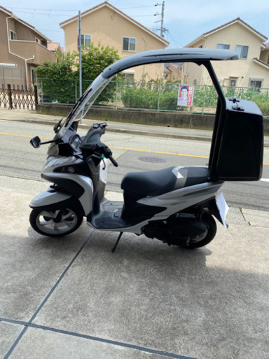 今後登録出来なくなりプレミア付くかもトリシティ125側車付軽2輪