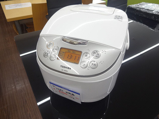 札幌 引き取り 東芝 1升炊き 炊飯器/炊飯ジャー RC-18MSL 2019年製 マイコンジャー