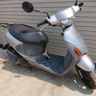 スズキ レッツ4 シルバー わりときれいです。