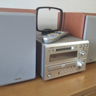 DENON　ミニコンポ （CD、CD-R/RW、MD、DVD対応）