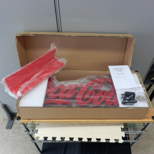 ネオンサイン 未使用品 コカコーラ 電光看板 LEDレタリングサイン PJ-LED02 Coca-Cola ペイペイ対応 札幌市西区西野