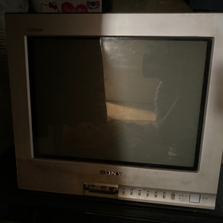 ブラウン管のテレビ