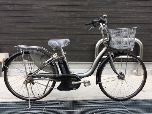 地域限定　ヤマハ　パス　ナチュラL　スーパー　アシストレベル最高　8,9AH　シルバー　アシスタロイヤル　ビビEX　神戸市　電動自転車