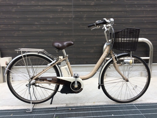 地域限定　ヤマハ　パス　新基準　子供乗せ　7,5AH　アイボリー　アシスタ　ビビ　神戸市　電動自転車
