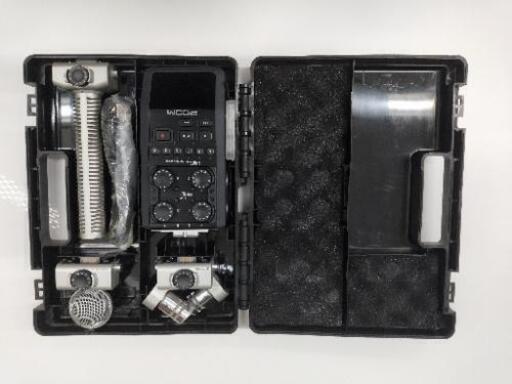 【半額以下】ZOOM H6 ハンディレコーダー + アクセサリー各種【中古美品】