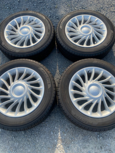 bB 純正バリ山タイヤつきホイール