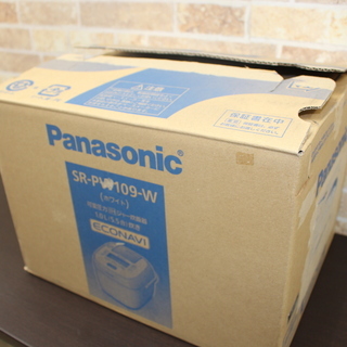 新品未使用 Panasonic 炊飯器 Wおどり炊き  SR-PW-109-W★特別価格★大田区内配送無料★店頭取引歓迎！