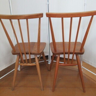 J1461/チェア/椅子/イギリス/英国/ロイズ/Lloyds/アンティーク/Antiques/2脚セット/現状渡し/中古品/の画像