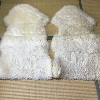 オフシーズンの為値下げ！本物のムートン(ラムスキン)