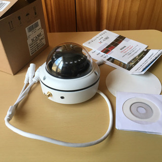 ICAMI 防犯カメラ HD 1080P ワイヤレス IP 監視...