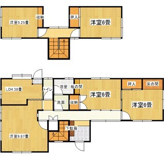 (７月から入れると)安佐北区　くすの木台　戸建て　駐車二台…