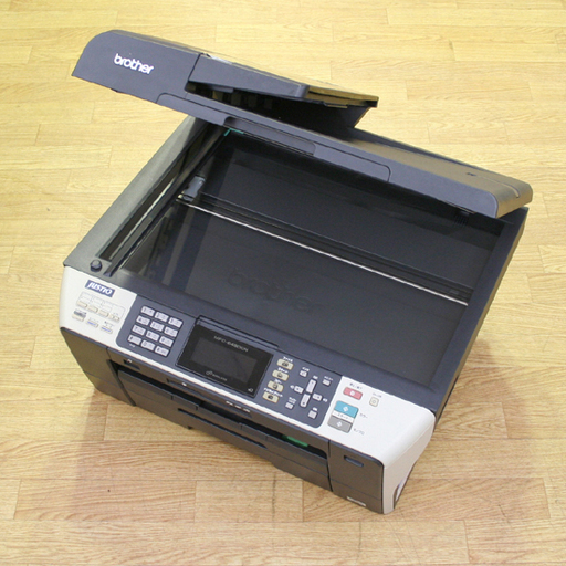 ジャンク扱い ブラザー A3対応複合機 ジャスティオ MFC-6490CN プリンター FAX コピー スキャナ 有線/無線LAN ネ