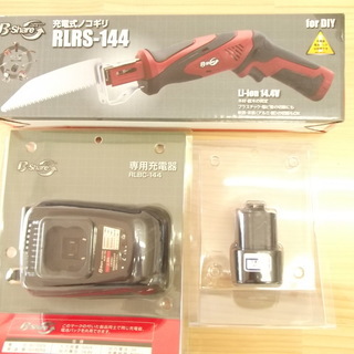 電動ノコギリ　充電式　RLRS-144　　RETZ製