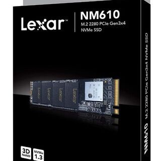 Lexar NM610 M.2 NVMe SSD 500GB【新...