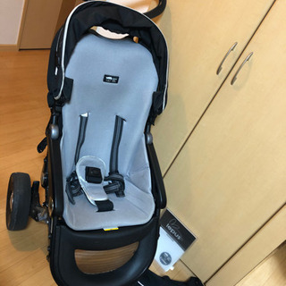 ベビーカー中古　レプス lepus　カームグレー