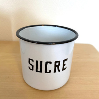 ホーロー キャニスター3つセットの画像