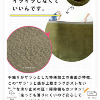 【今月限定！】半額‼️新品！アンダーラグマットの画像