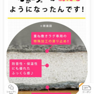 【今月限定！】半額‼️新品！アンダーラグマットの画像