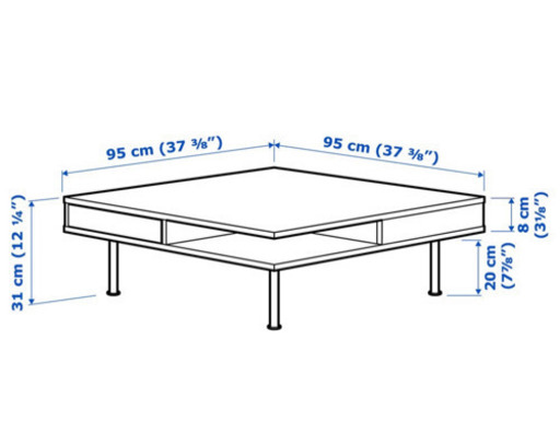 ikea ローテーブル