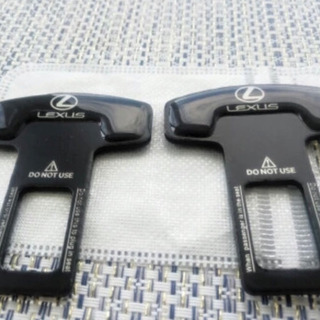 レクサス　シートベルト　ロック　2セットの画像
