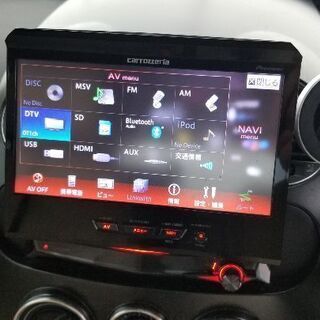 インダッシュHDD パイオニア AVIC-VH0099 HDDナビ フルセグTV Bluetooth DVD SD USB カロッツェリア サイバーナビ  CARROZZERIA AVIC-VH00992014
