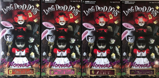 living dead dolls/Alice in wonderland 5体