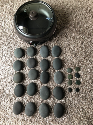 ホットストーン　アリゾナセドナ産玄武岩　鍋セット