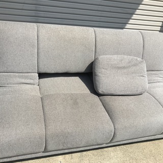 A-427【中古品】ニトリ製 5段階リクライニング式 ソファベッ...