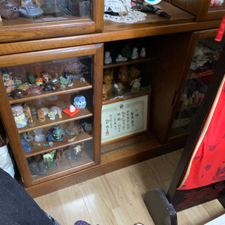 本棚兼ショーケースの画像