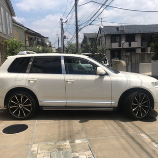 値下げ！カイエンよりカッコいい！これからの季節4WDのカスタムトゥワレグＶ6/交換歓迎！の画像