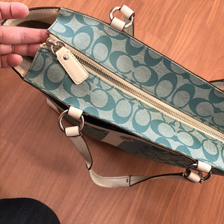 コーチ　トートバッグ　usedの画像