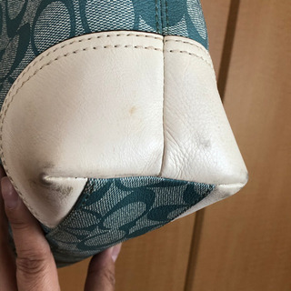 コーチ　トートバッグ　usedの画像