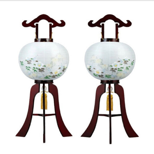 高級　盆ちょうちん　11号  定価５万円の品物です