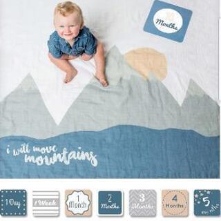 授乳クッション1点ルルジョ月齢フォトセット1点おくるみ2点セレモニードレス用帽子1点おもちゃ5点の画像