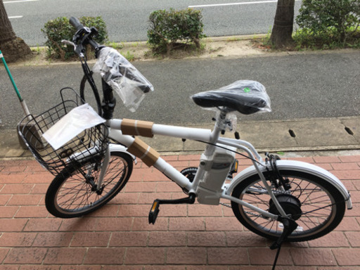 未使用！21テクノロジー 20インチ 電動アシスト自転車