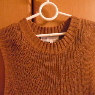 ROPE-PIC・レディース・ニット（袖なし）トップス・サイズ38茶色（新品ではありません）程度はいいです。の画像