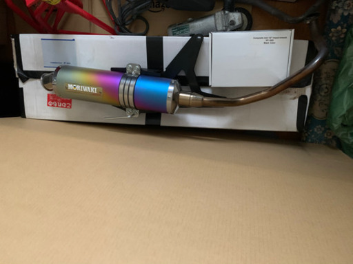 リード125  モリワキ (MORIWAKI) フルエキゾーストマフラー ZERO アノダイズドチタン 01810-L31Q8-00