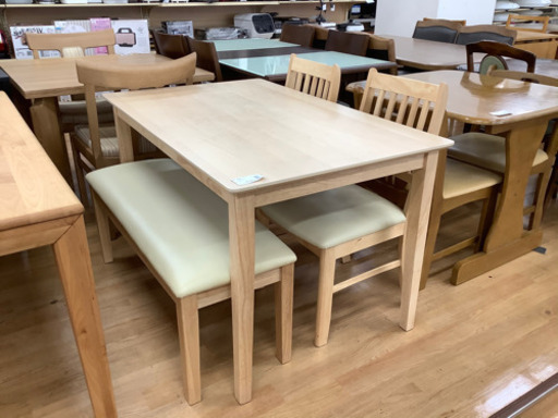 [取りに来れる方限定] ダイニング4点セット売ります！