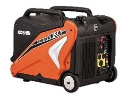 鹿児島発　工進　ガソリンエンジンインバータ発電機GV-28 i　メーカー直送送料無料