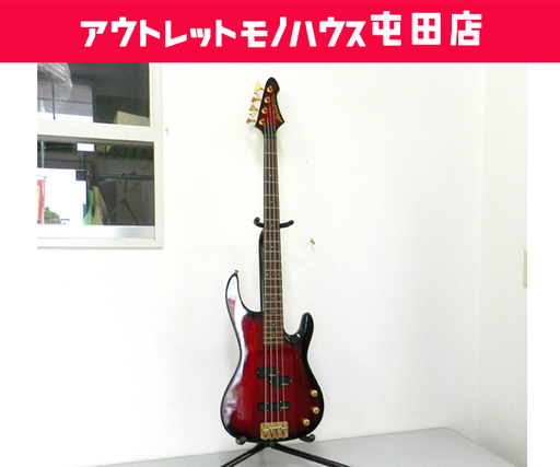 Aria ProⅡ エレキベース MAGNA Series 全長113.5cm 赤系 ☆ PayPay(ペイペイ)決済可能 ☆ 札幌市 北区 屯田