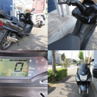 埼玉川口発！ヤマハ　マジェスティ125ＦＩ　ガンメタ　整備済車両！自賠保険付き！の画像