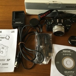 ミラーレス一眼　PENTAX Q レンズキット BLACK  ※...