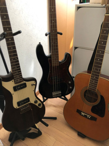 ギター、ベース合計3本まとめ売り一掃セール！！ジャンク品