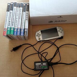 【売約済】ＰＳＰ　難あり＋ソフト７本