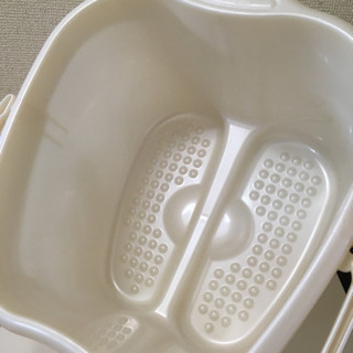 足湯バケツ イノマタ化学 パールホワイト