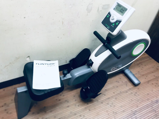 TUNTURI パワーローイングマシン GO ROW 30 トレーニングマシン 動作確認済み美品 マグネット式負荷