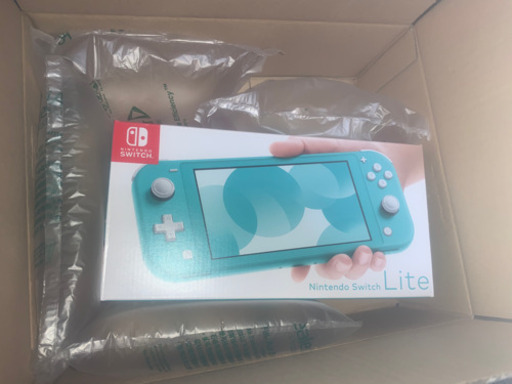 新品未開封ほぼ定価にしました。任天堂Switch Lite ターコイズ