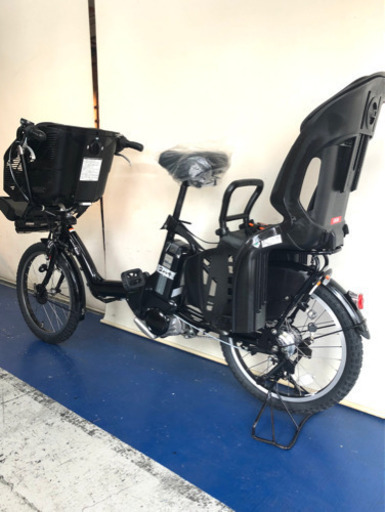 ヤマハ　パスキッスミニ　20インチ 3人乗り 8.9ah 黒　デジタル　電動自転車　電動アシスト