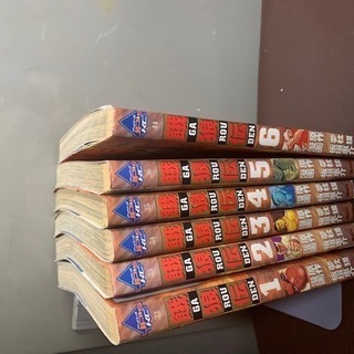 漫画 板垣恵介版 餓狼伝 　6巻セットの画像