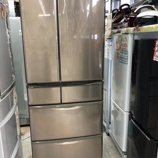 SHARP　シャープ　473L冷蔵庫　2013年製　SJ-XF47X-T　ファミリー冷蔵庫　プレミアブラウン